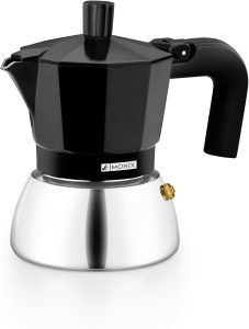 Monix Induction Inox Noir 3 Tasses