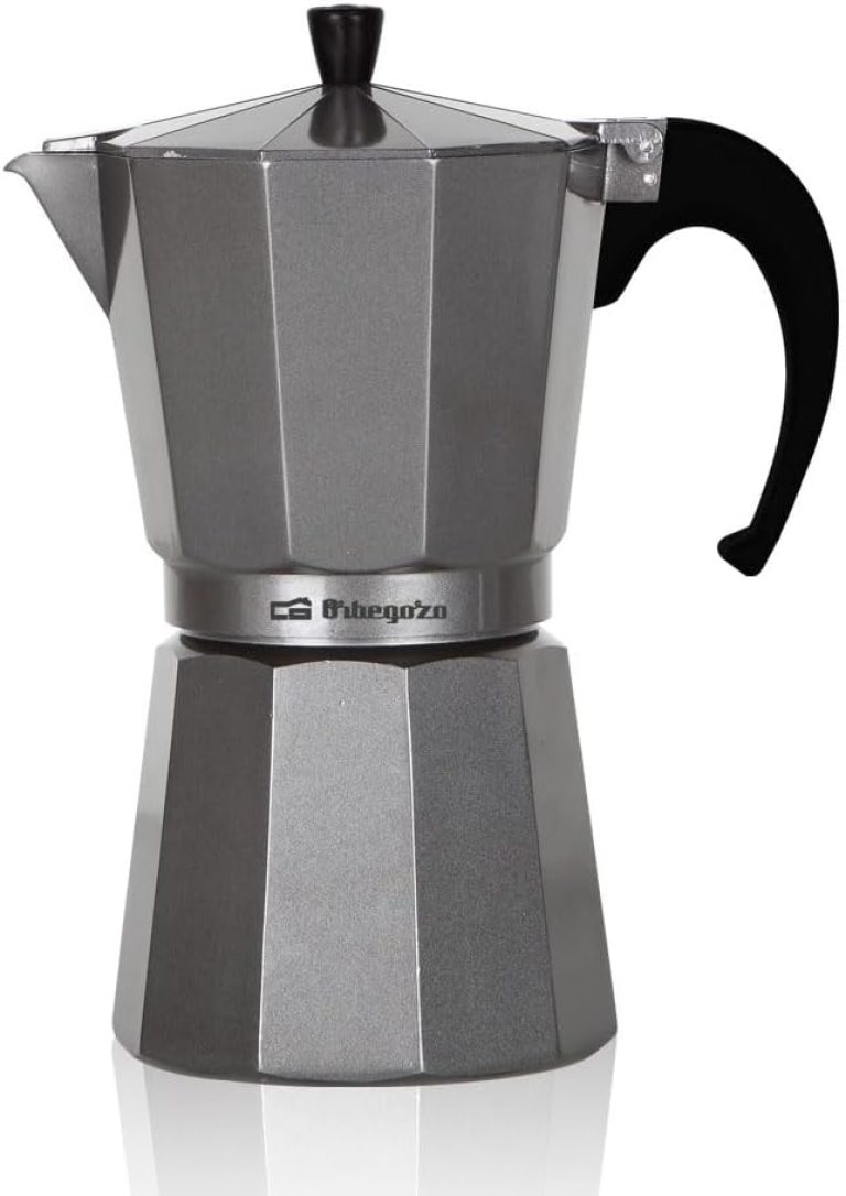 Orbegozo KFS 620, Cafetière Italienne 6 Tasses en Aluminium