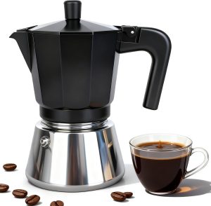 Romon Cafetière Italienne Induction 6 Tasses